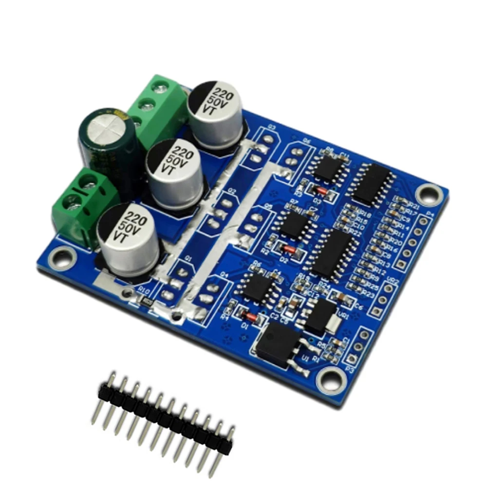 

JY01 DC Brushless Hall Motor Drive Board PWM Signal Regulation Motor Forward and Reverse Controller with Over Current Protection