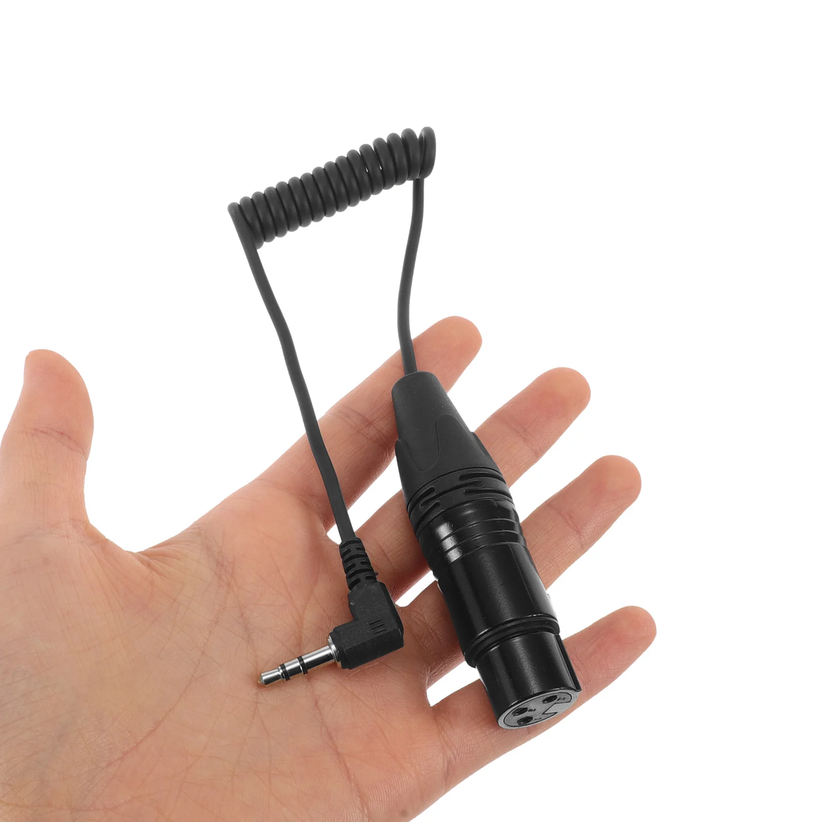 

Spring Retractable Microphone 50cm Female Connector for Smartphone MP3 Tablet Stable Audio Guitar Cable