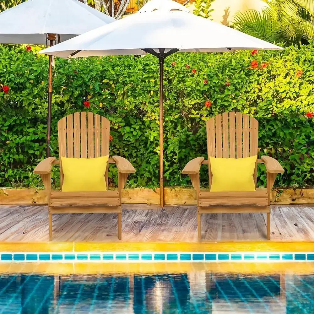 Set of 4 Weather-Resistant Adirondack Chairs - Clearance Sale for Outdoor Patio, Lawn, and Fire Pit Areas