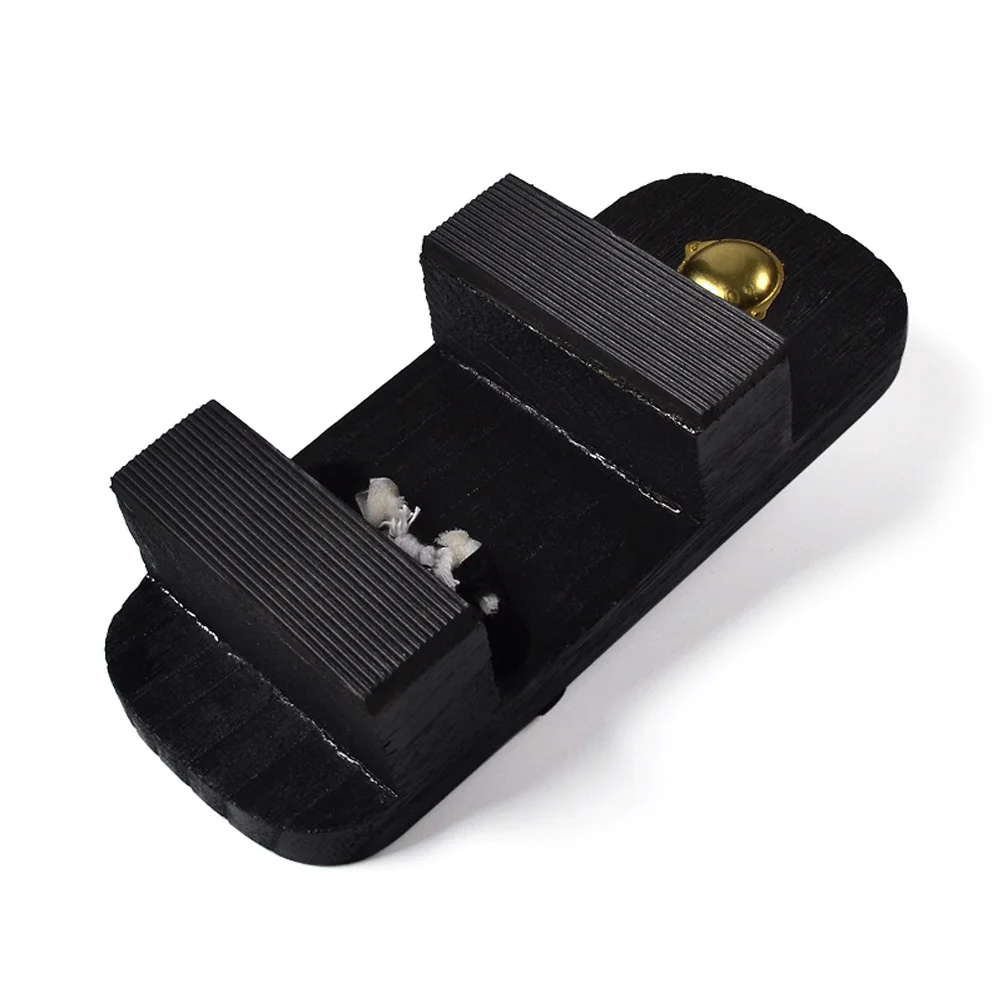 1 زوج قباقيب خشبية الصنادل منصة الصيف للنساء الرجال الانزلاق على الأحذية حجم 38 23 سنتيمتر 6Us 3.5Uk 36.5Eu زهرة سوداء