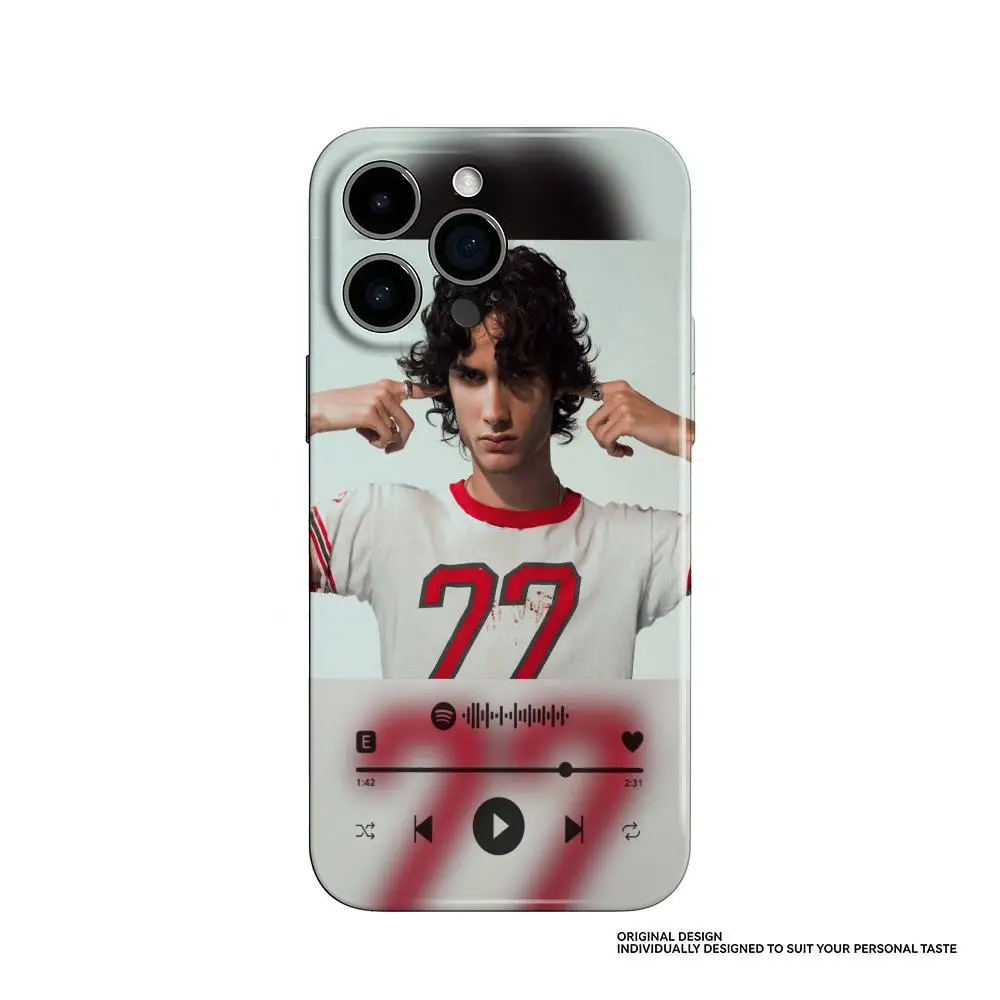 Чехол для телефона с альбомом Sombr для Samsung S25 24 23 22, глянцевый HD с тонкими отверстиями, жидкая пленка, твердый корпус