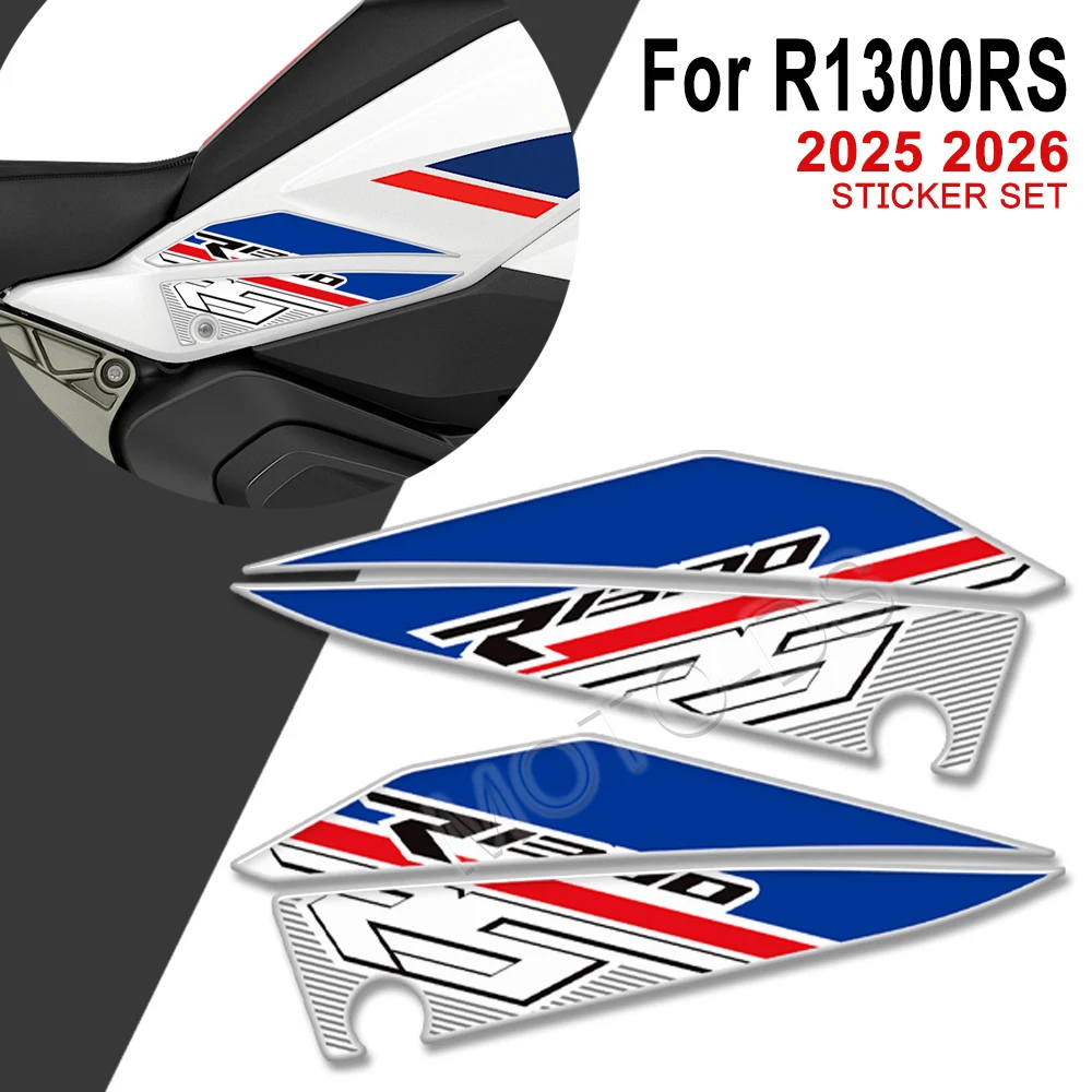 3D Stickers Tank Pad Side Protection Sticker Accessories Motorcycle Epoxy Resin For R 1300 RS R1300RS 2025 R1300 RS 2026