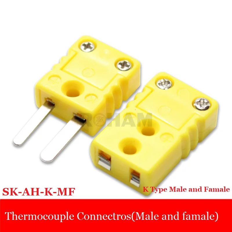 

Flat Pin Miniature KType thermocouple Connector