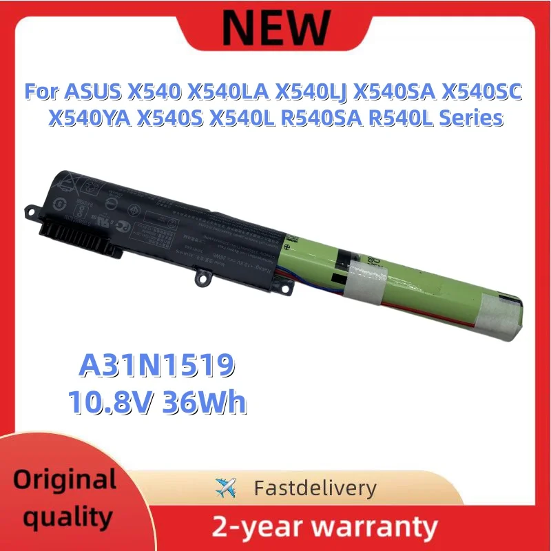 A31N1519 10.8V 36Wh Laptop Battery For ASUS X540 X540LA X540LJ X540SA X540SC X540YA X540S X540L R540SA R540L Series 3ICR19/66