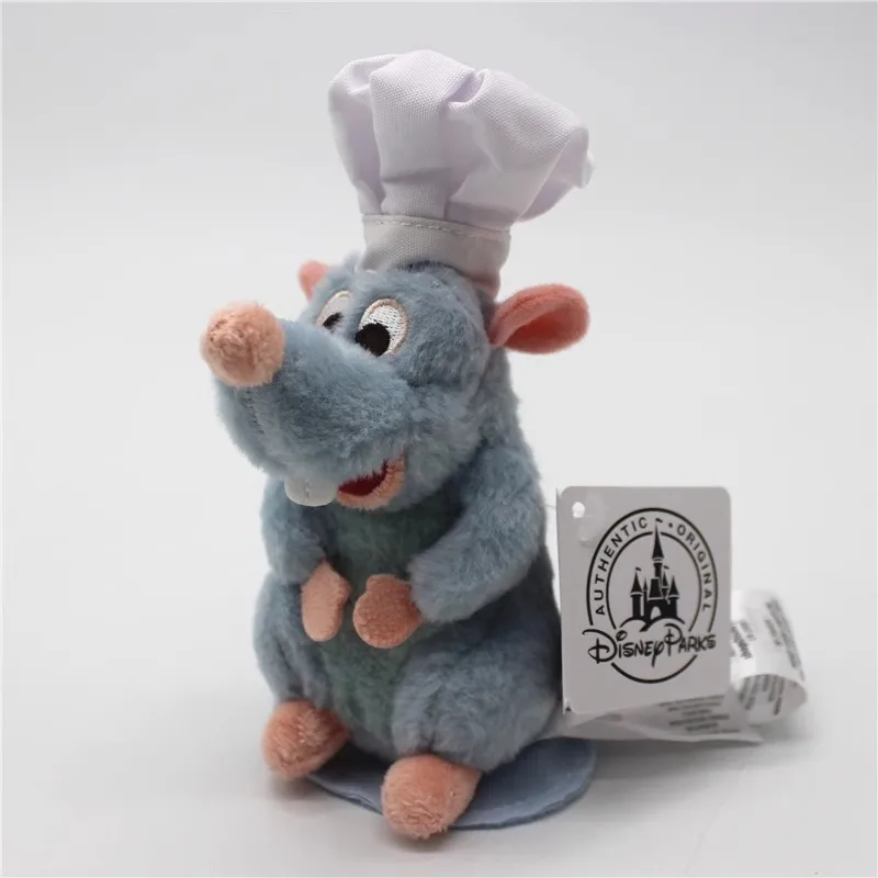 16ซม.Disney Ratatouille Chef Remyแม่เหล็กไหล่Plushของเล่นของขวัญRatatouille Kawaii Plush Stuffของเล่นสําหรับของขวัญวันเกิด