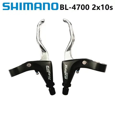 Shimano SORA BL-R3000 BL-4700 22.2mm 플랫 바 TIAGRA 도로 자전거 자전거 브레이크 레버 - 블랙 왼쪽 및 오른쪽 V-BRAKE