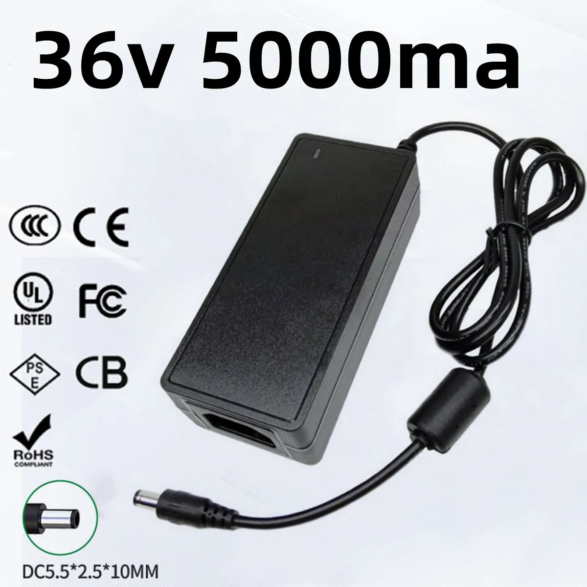 

36v 5000ma Power Supply 36V 5A Power Adapter Converter 180W Source For LED Light Strip Stabilized Converter Water Purifier Audio