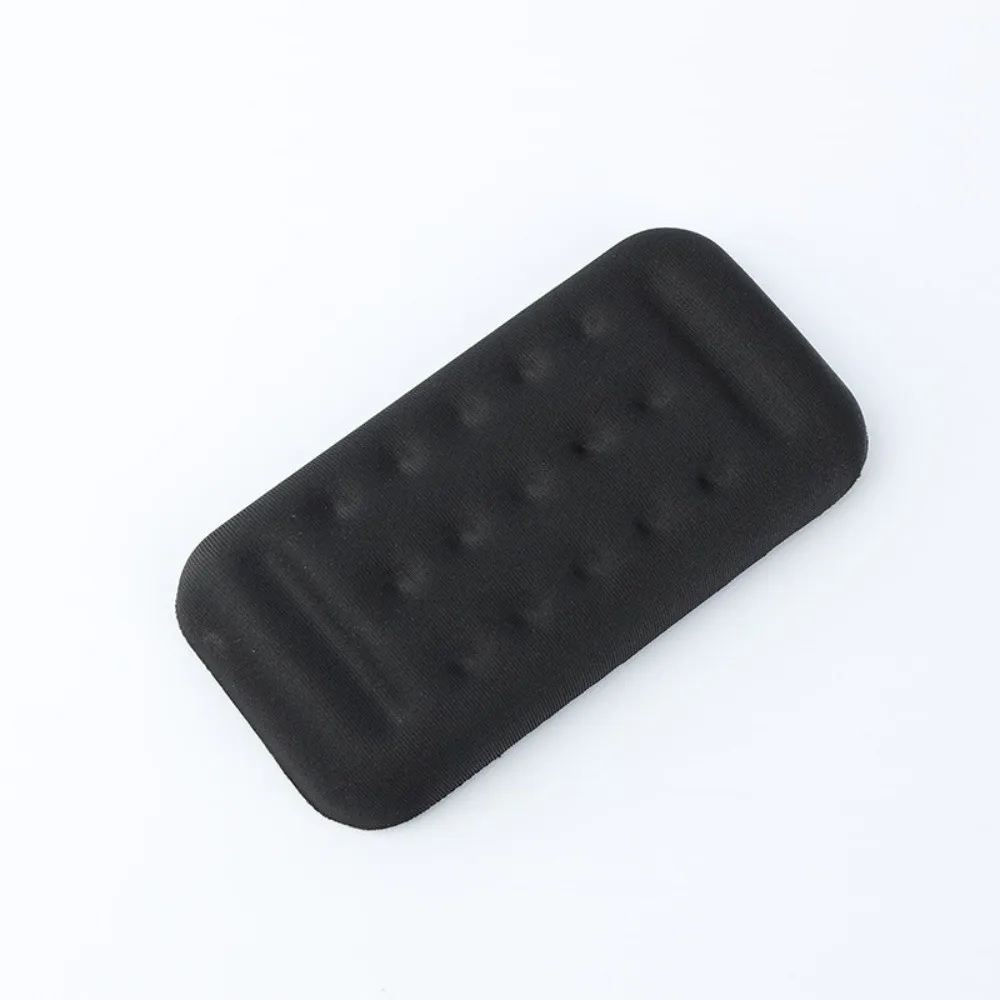Black Memory Foam Car Armrest Elbow Pad PU Anti-Slip Wrist Rest Breathable Sweat-Absorbent Car Wrist Pad For Mouse Keyboard view 2