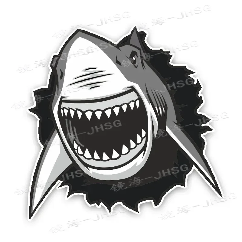 

Car Sticker Decoration Motorcycle Funny Big Fish Decoration Accessories Waterproof and Sunscreen Car Sticker