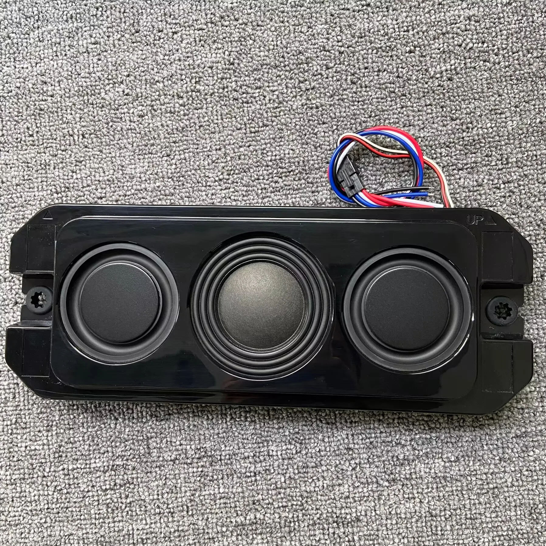 1 قطعة ل هارمان OEM المزدوج ملف صوتي مضخم صوت سلبي لصوت السيارة ومشاريع باس ذاتية الصنع 4ohm + 4ohm