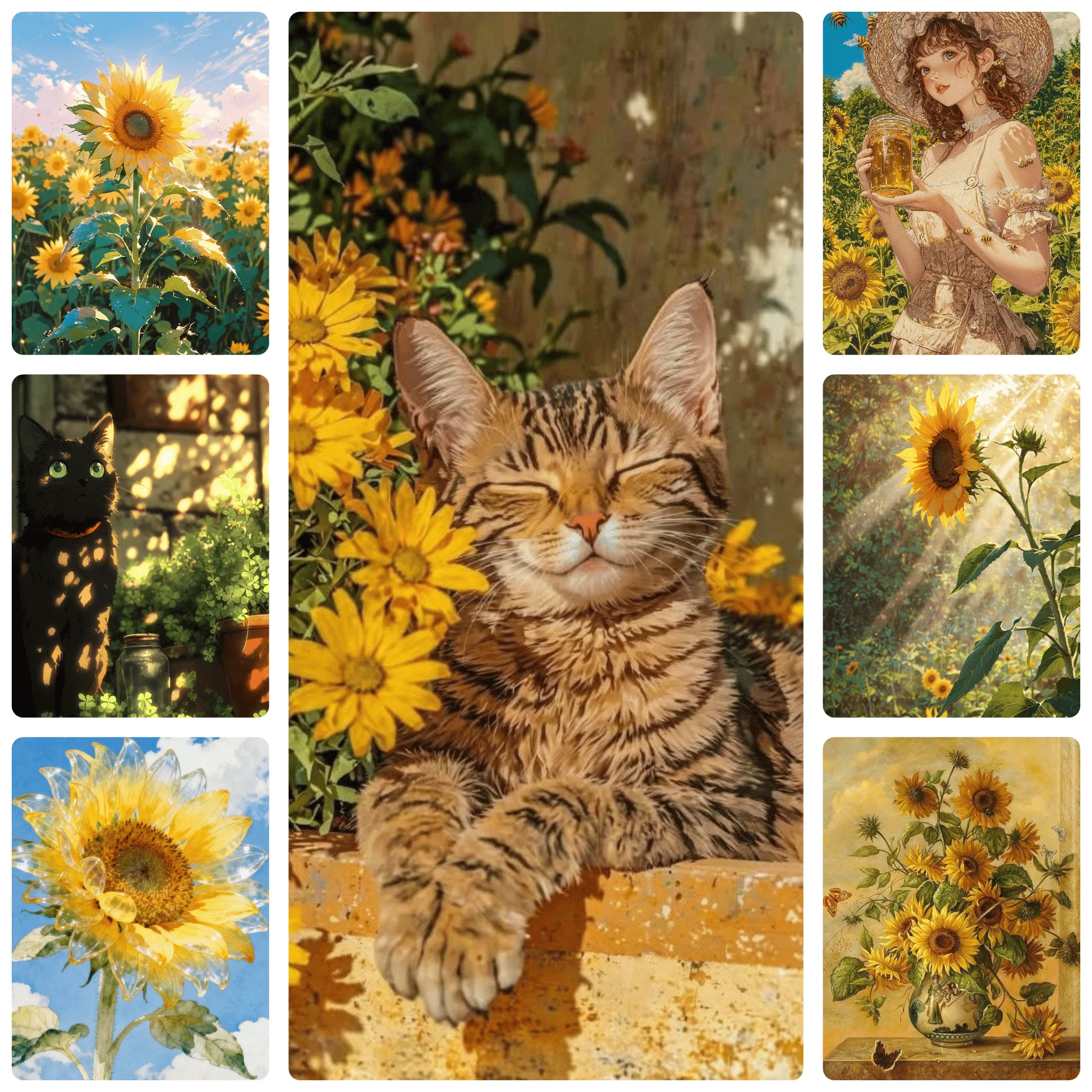 

Sunflower in Golden Sunlight 500PCS Jigsaw Puzzle, Jigsaw Puzzles Educational Games Colorful Puzzles Gifts Home Decor