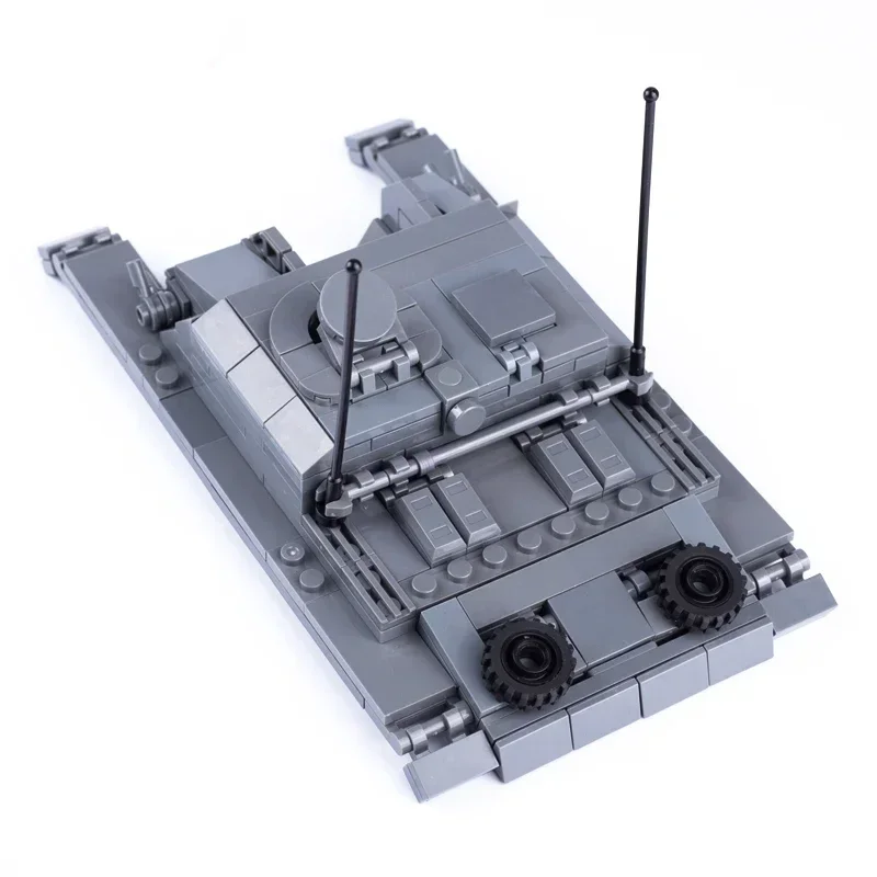MOC Militare WW2 STUG III Carro Armato Building Blocks Germania Soldati Figure Artiglieria Armi Giocattoli Per Bambini Accessori Esercito Auto Mattoni