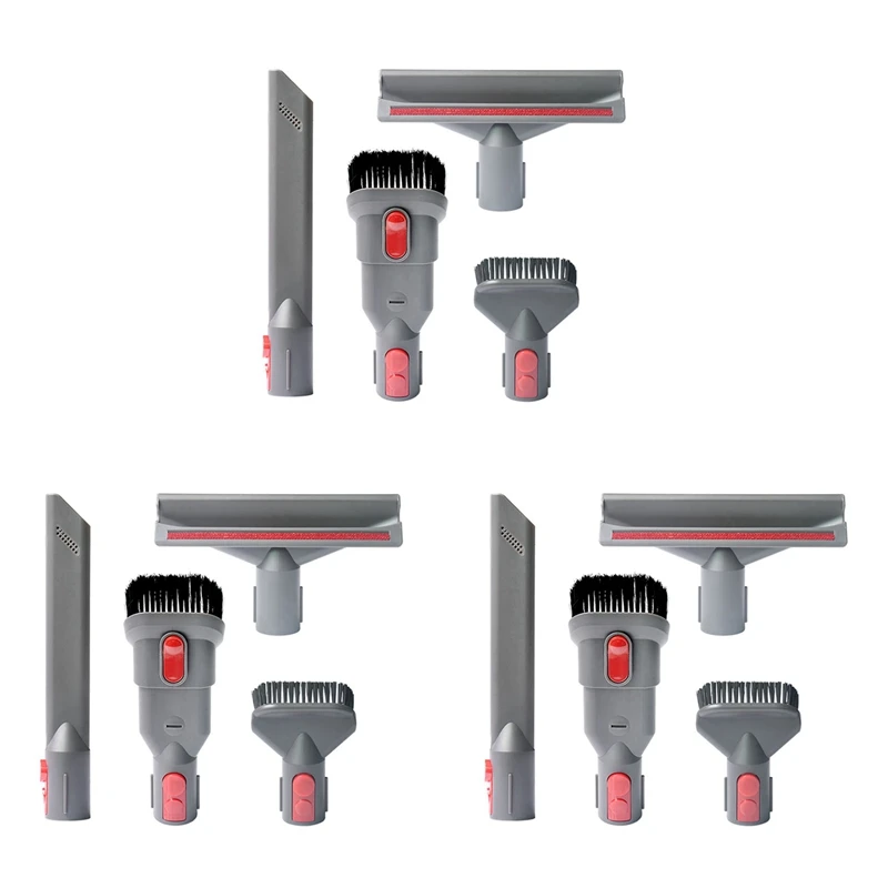 Parti di ricambio Accessori Kit di strumenti adatto per Dyson V6 V7 V8 V10 DC24 DC33 DC35 DC39 DC44, Sostituisci la spazzola 12 pezzi