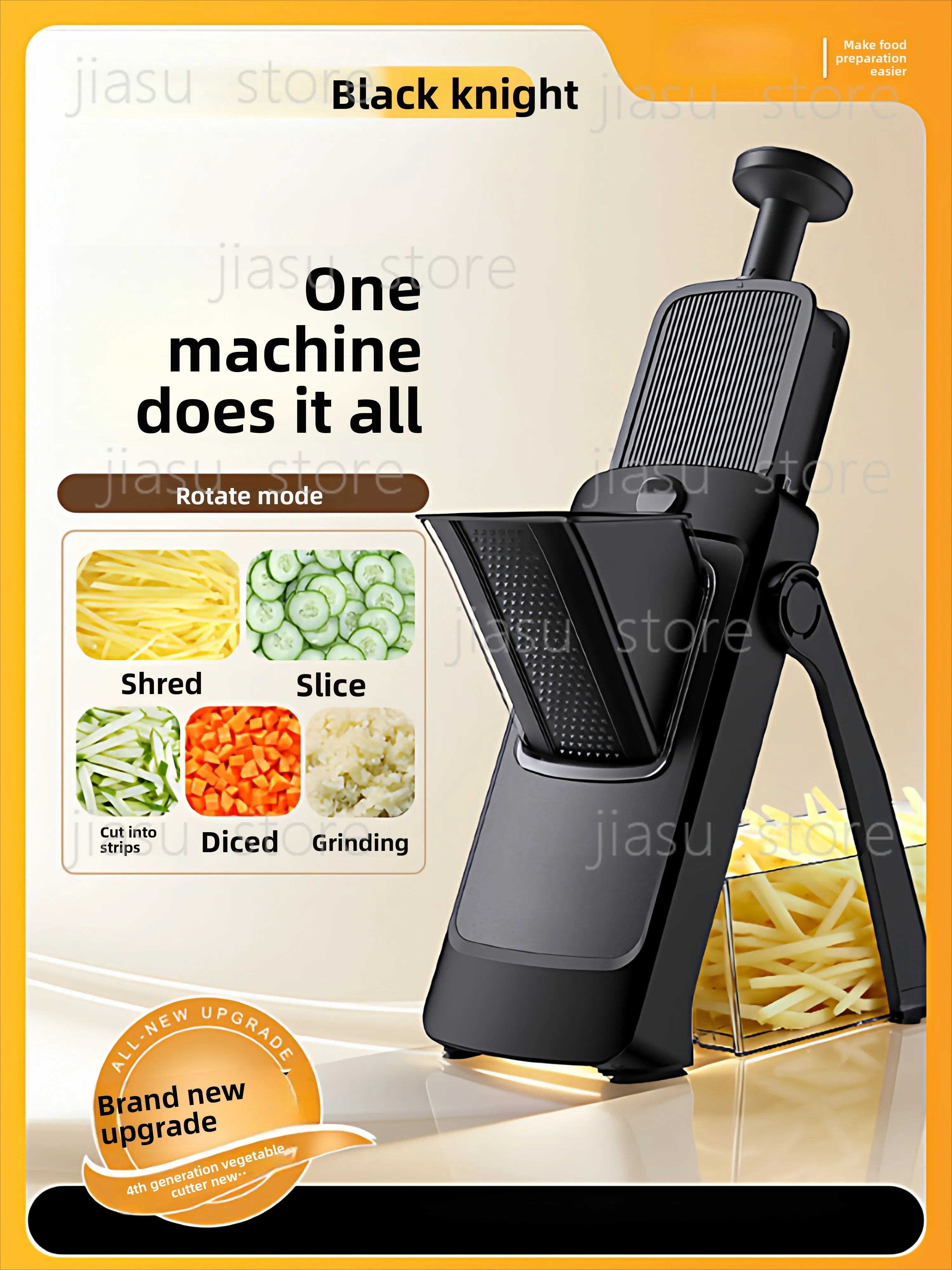 

Hot Sale Multifunctional Kitchen Chopper Vegetable Slicer Shredder Potato Cutter Gadget
