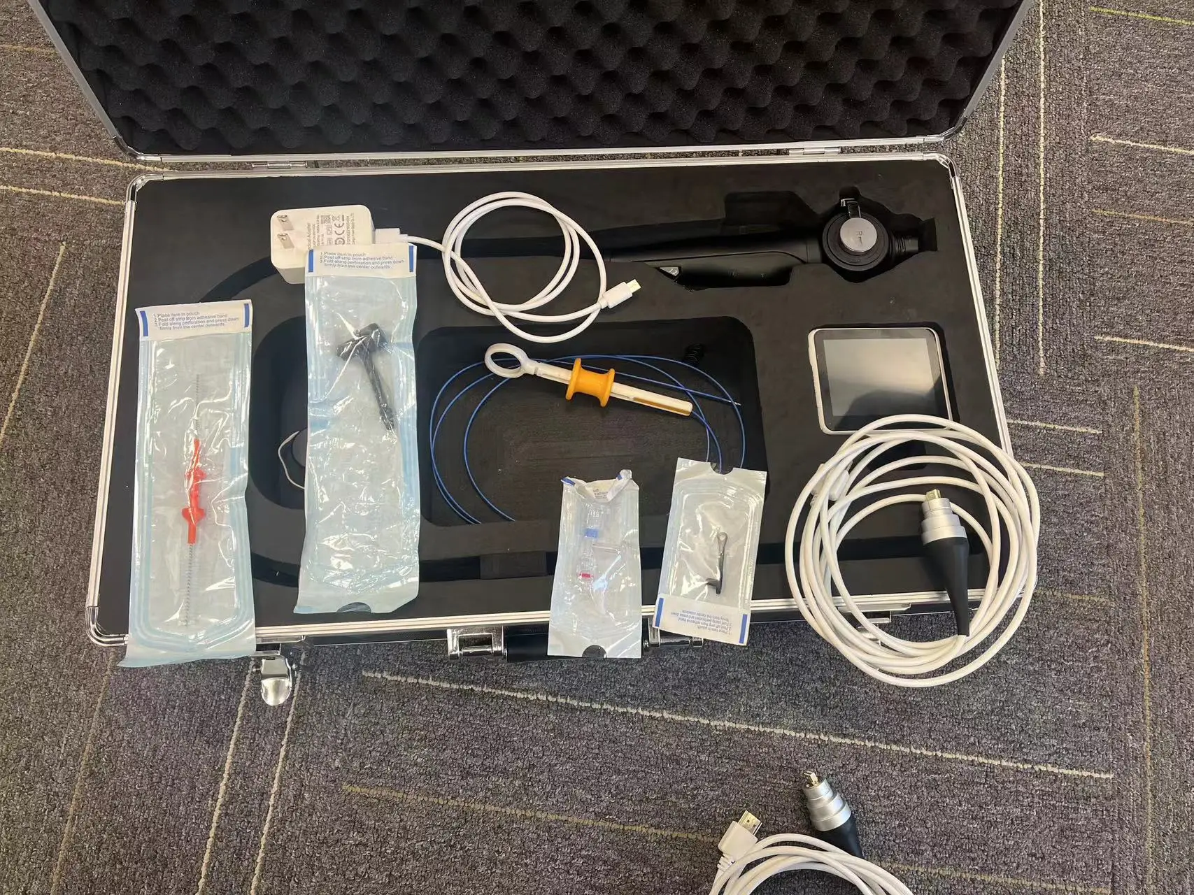 TU-24LSD1E Video Endoscopio ORL Endoscopio HD per otolaringologia Rinoscopio Sinuscope Laringoscopio