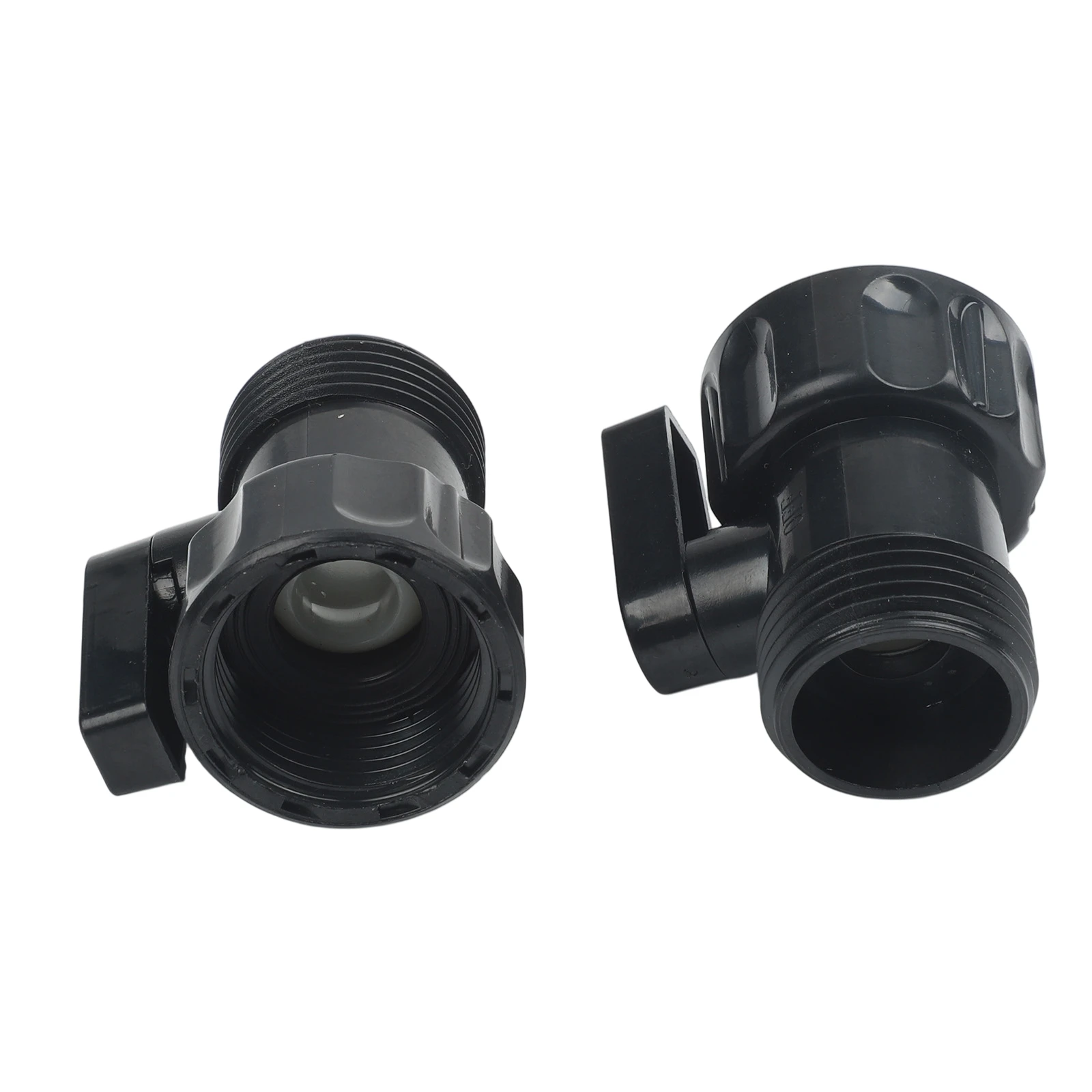 12 Pack Plastic Shut Off Valves for 3/4 Inch Garden Hose to Manage Water Flow in Sprinklers RVs and Outdoor Irrigation