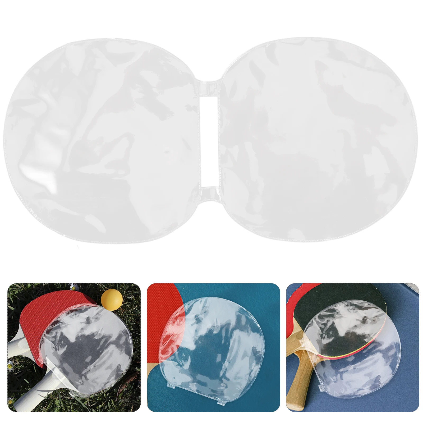 

5 Pcs Table Tennis Racket Protective Film Adhesive Paddle Filter for Transparent Protection Films