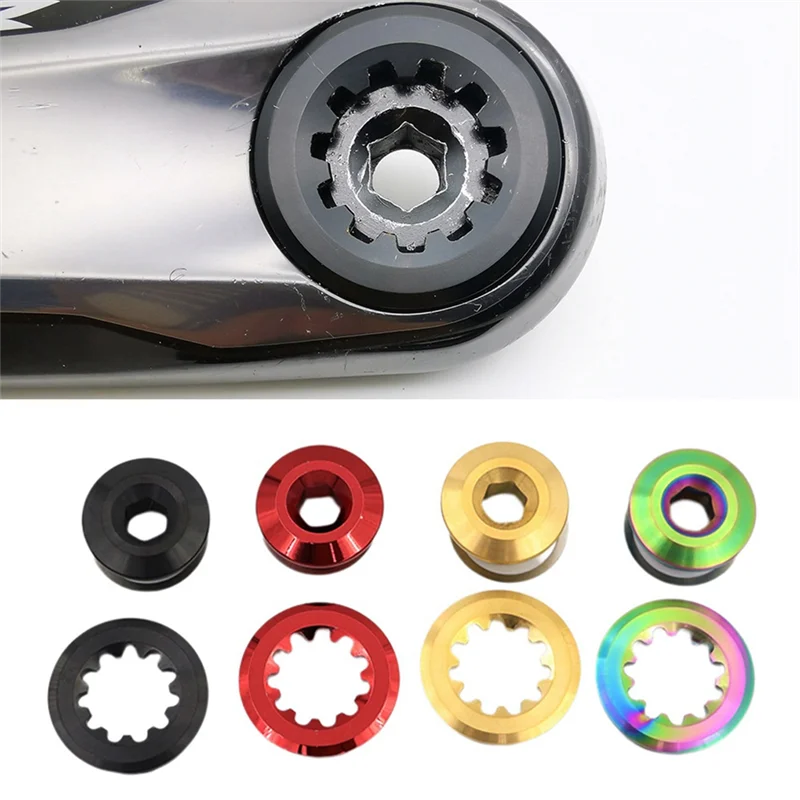 HOT Bicycle Crank Screw Crank Bolt for Shimano XTR FC-M9100 Double Bike Crank Parts Bicycle Crankset Accessories Gold A