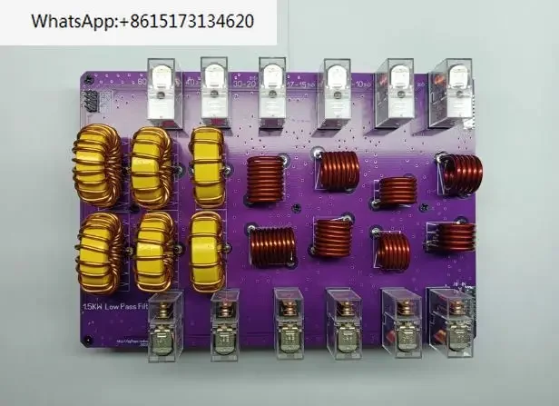 Low-pass filter 10-band high-power low-pass shortwave filter Single sideband radio filtering