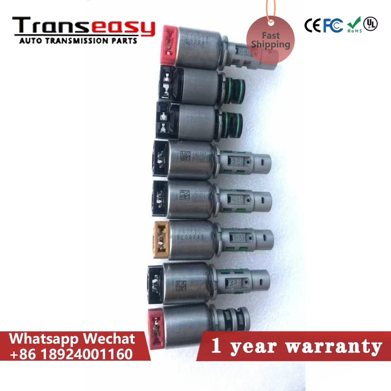 

Solenoids A6LF1 A6LF2 A6LF3 A6MF1 A6MF2 Kit Fits For Hyundai Kia Chevrolet 6 Speed