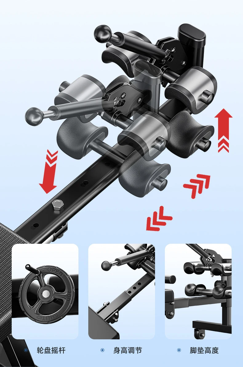 Fitness Height Increasing Height Stretching Traction Bed - Image 5