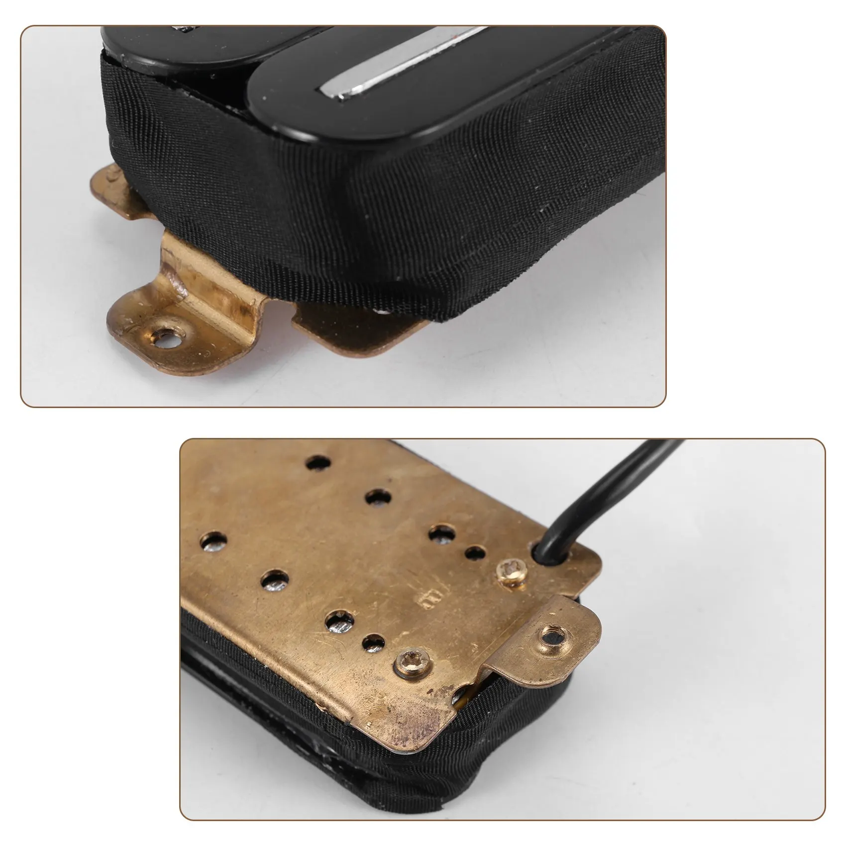 High Output Pickup Dual Hot Rail Humbucker Pickups Keramik E-Gitarre Pickup Humbucker