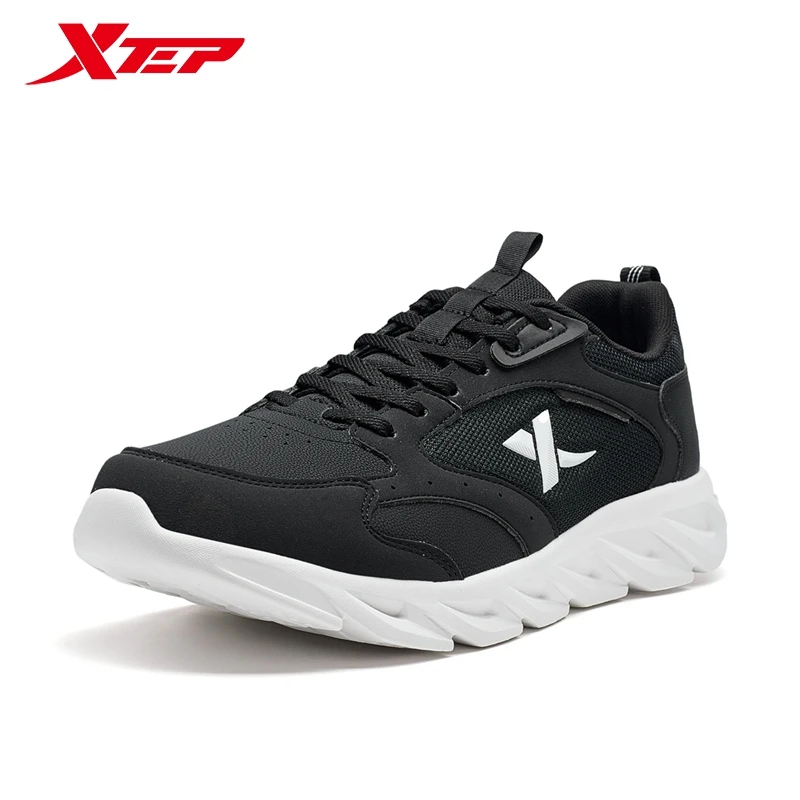 Xtep Running Shoes For Men 2024 Autumn Cushioning Sports Shoes Shock Absorption Sneakers 876319110124