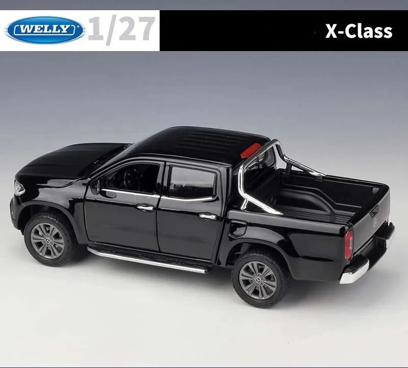 WELLY 1:24 classe X voiture classique pick-up véhicule en métal moulé sous pression modèle en alliage jouet voiture pour enfants cadeau Collection alliage modèle