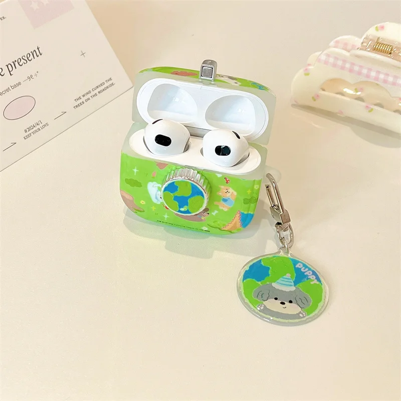 Apple Airpods Pro 2,3,1用のかわいい磁気ケース,Appleイヤホン用のシリコン充電ケース