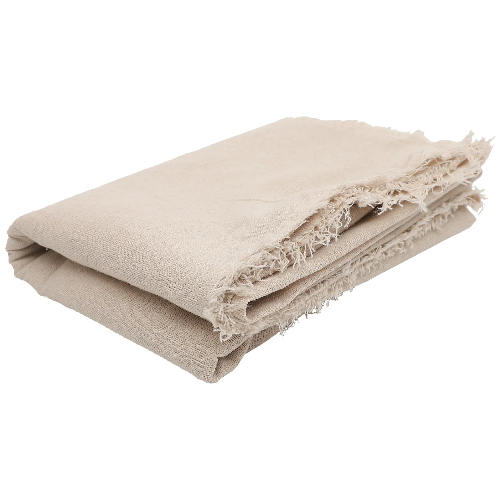 

Linen Tablecloth Plain Embroidery Pad Wear Resistant Heat Resistant Placemat Dining Mat Home Tea Party Household Placemat