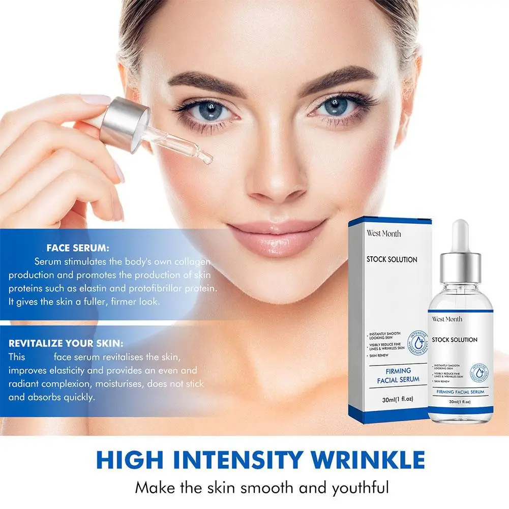 

30ml Face Serum Shrink Pores Brightening Whitening Cream Anti Aging Lines Wrinkles for Glowing Skin Firm Care Essence Products