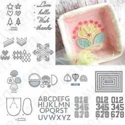 Felt Die Christmas New Tree Snowflake Seashells Metal Cutting Dies For DIY Scrapbook Decoration Template Supplies Summer 2025