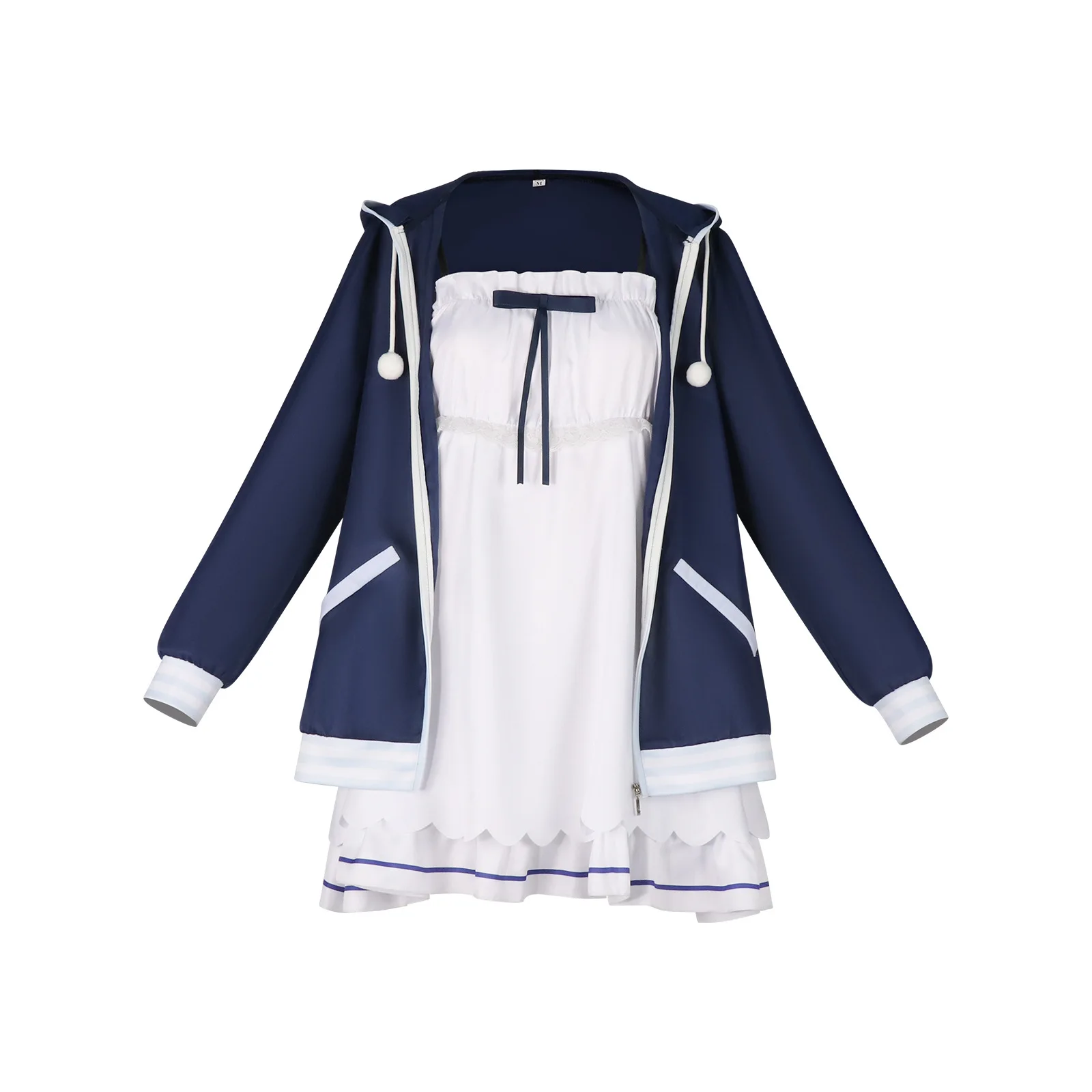 Kreatives Nishiki Asumi Kleid Cosplay Kostüme Anime Charakter Halloween Kostüm Performance-Kleidung für Frauen Mädchen