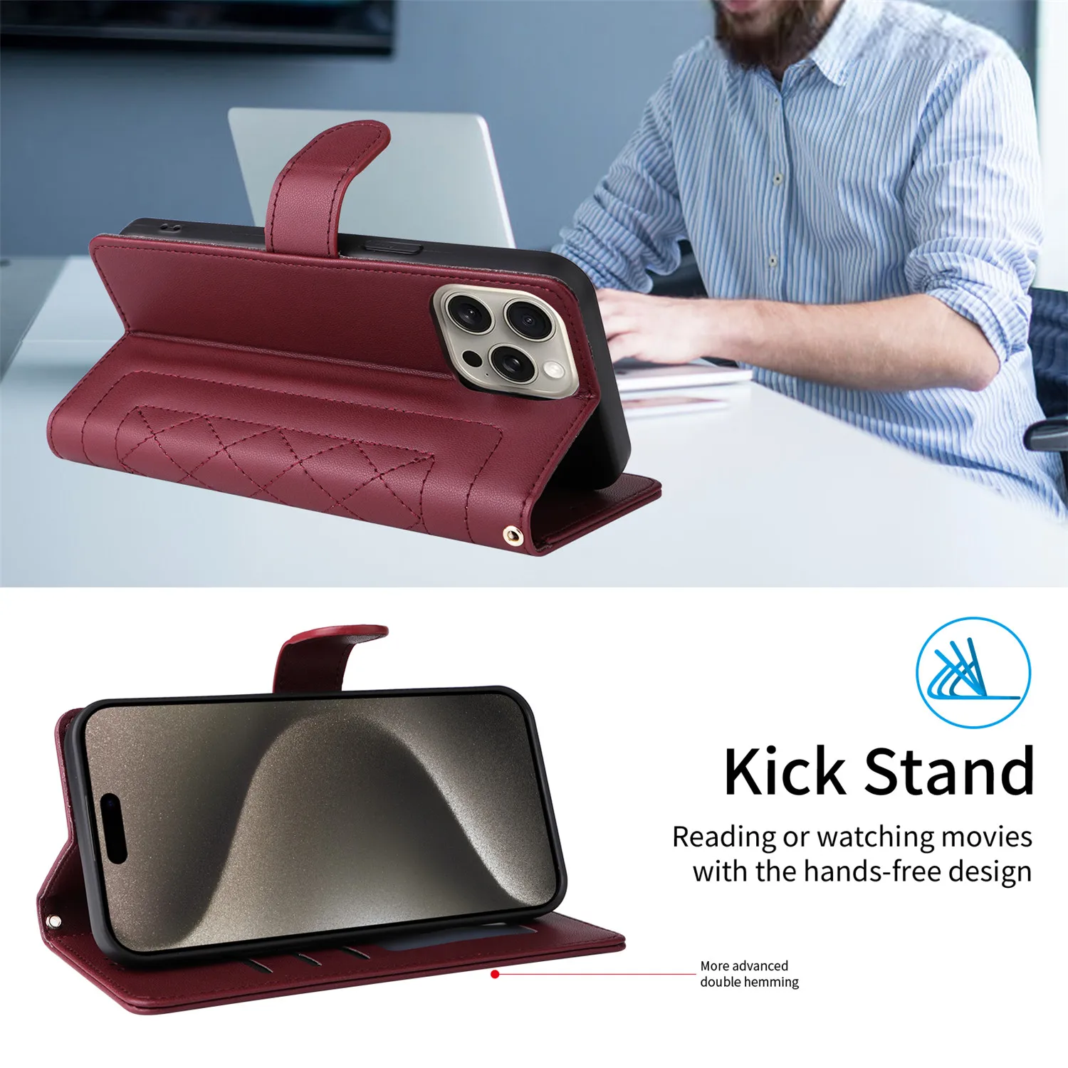 เคสหนังพลิกได้สำหรับ Samsung Galaxy S25 Edge S9 S10 Plus S20 S21 FE S22 S23 S24 Ultra พร้อมที่ใส่บัตรแม่เหล็ก กระเป๋าใส่ของแบบตั้งได้