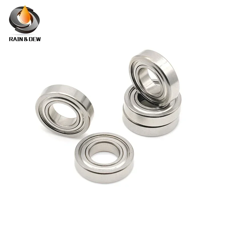 10PCS ABEC-7 Stainless Steel Bearing S6800ZZ S6800 ZZ  10*20*5 mm Deep Groove Ball Bearing 10x20x5 6800ZZ 6800