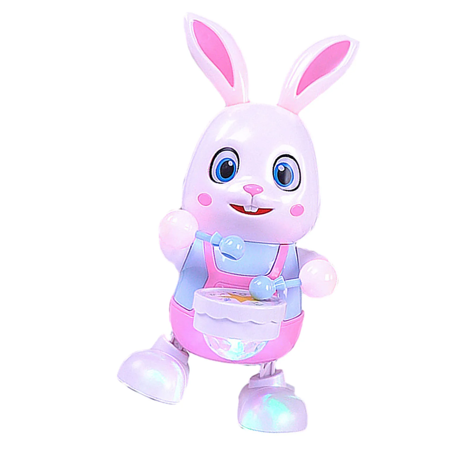 Brinquedo de coelho de dança musical elétrica brinquedo educativo iluminação musical crianças brinquedo interativo presente para 1 2 3 anos crianças meninos