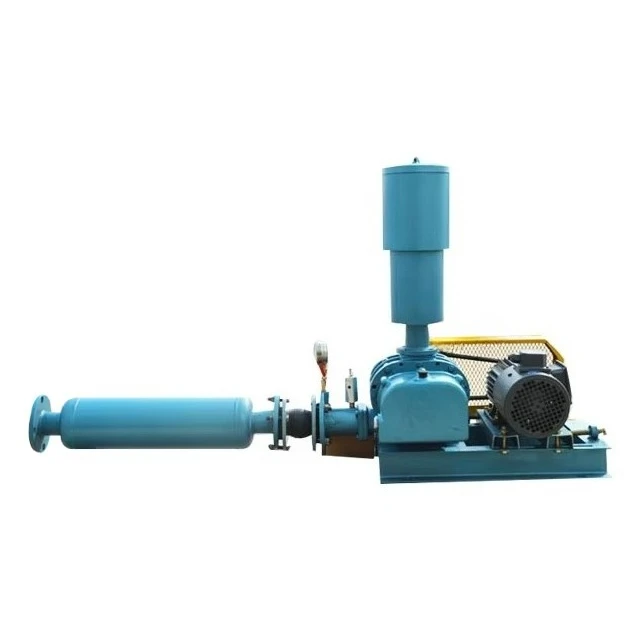 High Quality Fish Pond Roots Blower Vacuum Pump  Factory Efficient High Pressure 220V DC Electric Current Cast Iron OEM