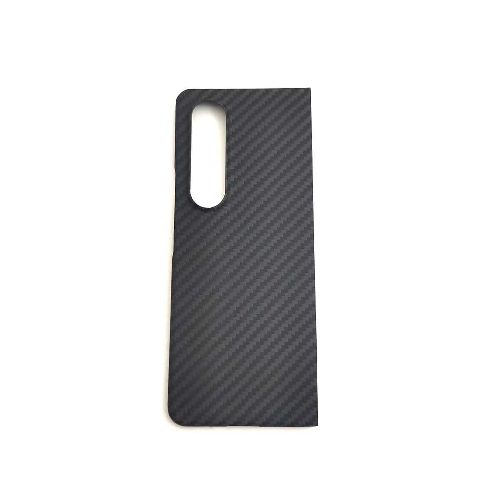 Real Carbon Fiber Case For Samsung Galaxy Z Fold 4 Fold4 Ultra Thin Phone Case For Galaxy Z Fold 4 Aramid Fiber Cover