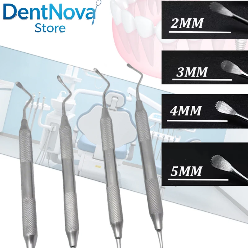 

Durable Stainless Steel Dental Excavator Double-Ended Scaler Spoon Curette for Gingival & Restorative Work