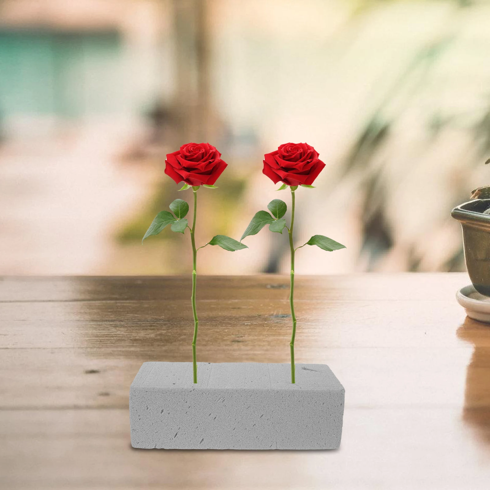 

2pcs Blocks For Fresh Artificial Arrangements Floral Mud Craft Foam Wet Dry Foams Flower Shop Supplies Floral Arrangement Base