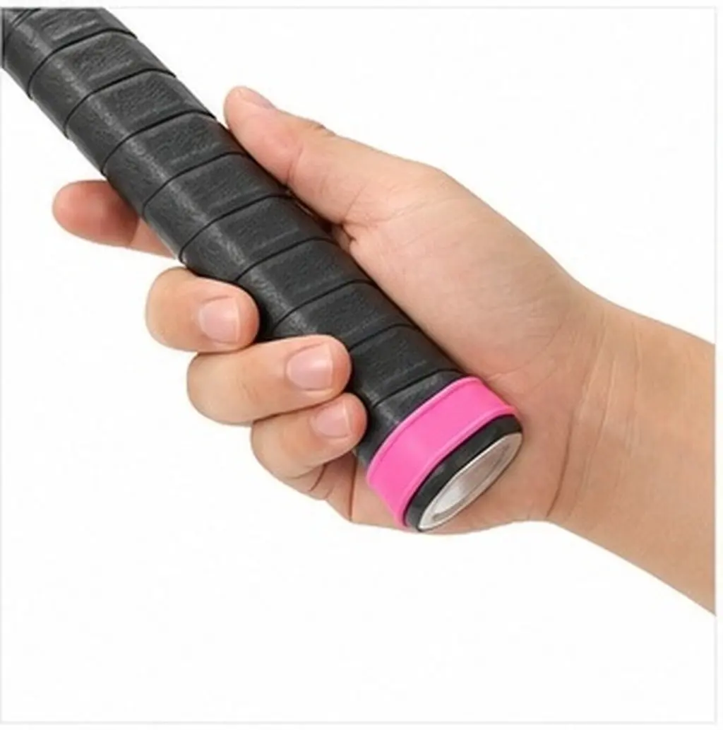 16Pcs Convenient Replaceable Racket Grip Rings Thin Flexible Silicone Non-Skid Overgrip Locking Bands for Tennis Badminton