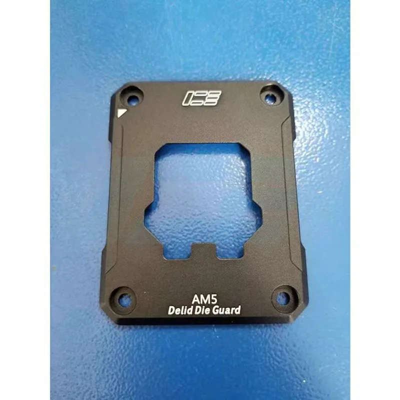 Imagem -02 - Icemancooler-protetor de Capa Aberta para Cpu Processador Amd Am5 Moldura Delid Die Guard Alumínio 7075 Preto