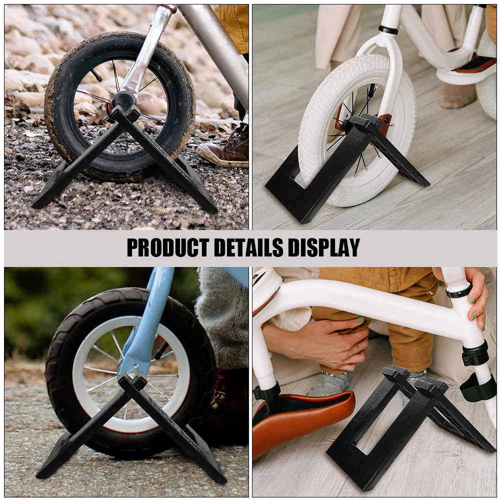 

Floor Scooter Rack Compact Stand for Bicycle and Scooter Non-Slip Secure Holding Base Parking Bike Stand