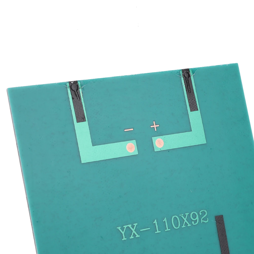 1.5 واط 6 فولت الخلايا الشمسية المحمولة 110x92 مللي متر البولي سيليكون شاحن البطارية الشمسية للخارجية المنزل لمبة 18650 شاحن بطارية #5