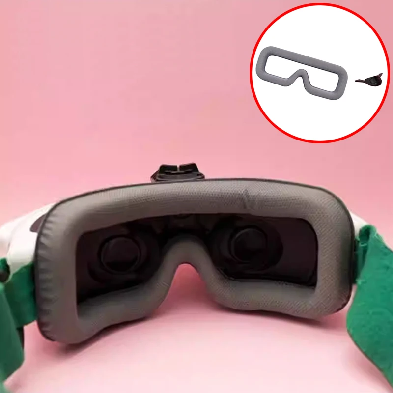 1Set For FatShark HDO2 HDO+ ATT V6 FPV Goggles Wide Thickened Faceplate Eye Mask Anti-Light Leakage Face Cover Nose Pad Parts