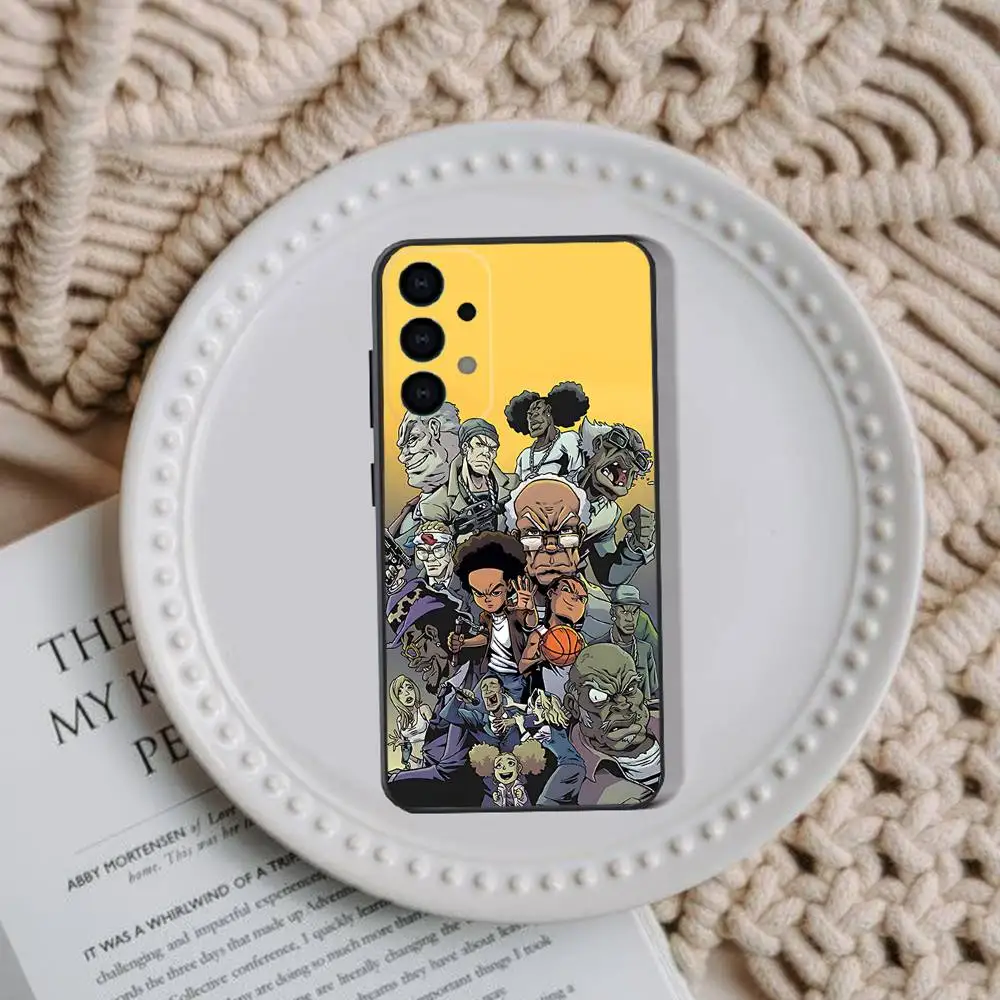 Чехол для телефона с рисунком B-Boondocks для Samsung Galaxy A73,31,32,72,41,53,52,71,22,5G, Note,J7,8,9, мягкий черный чехол