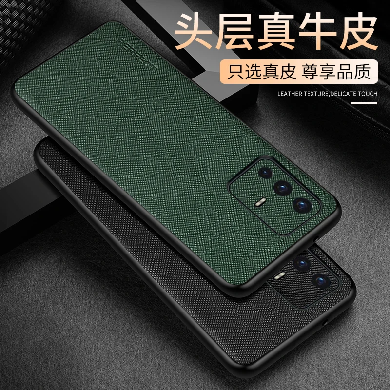 Coque de luxe en cuir véritable pour VICalculator S12/S12 Pro/X60/X70/S9/S10 Pro, antichoc, conviviale ré, robuste, couverture arrière Funda, 256