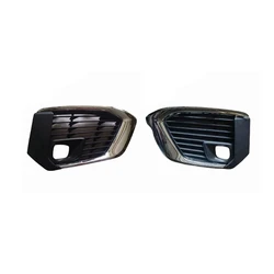 652F Suitable For 5008 16119191980 16119192080 Fog Light Lamp Cover Sticker Trim Foglight Bezel Decoration Frame Accessories