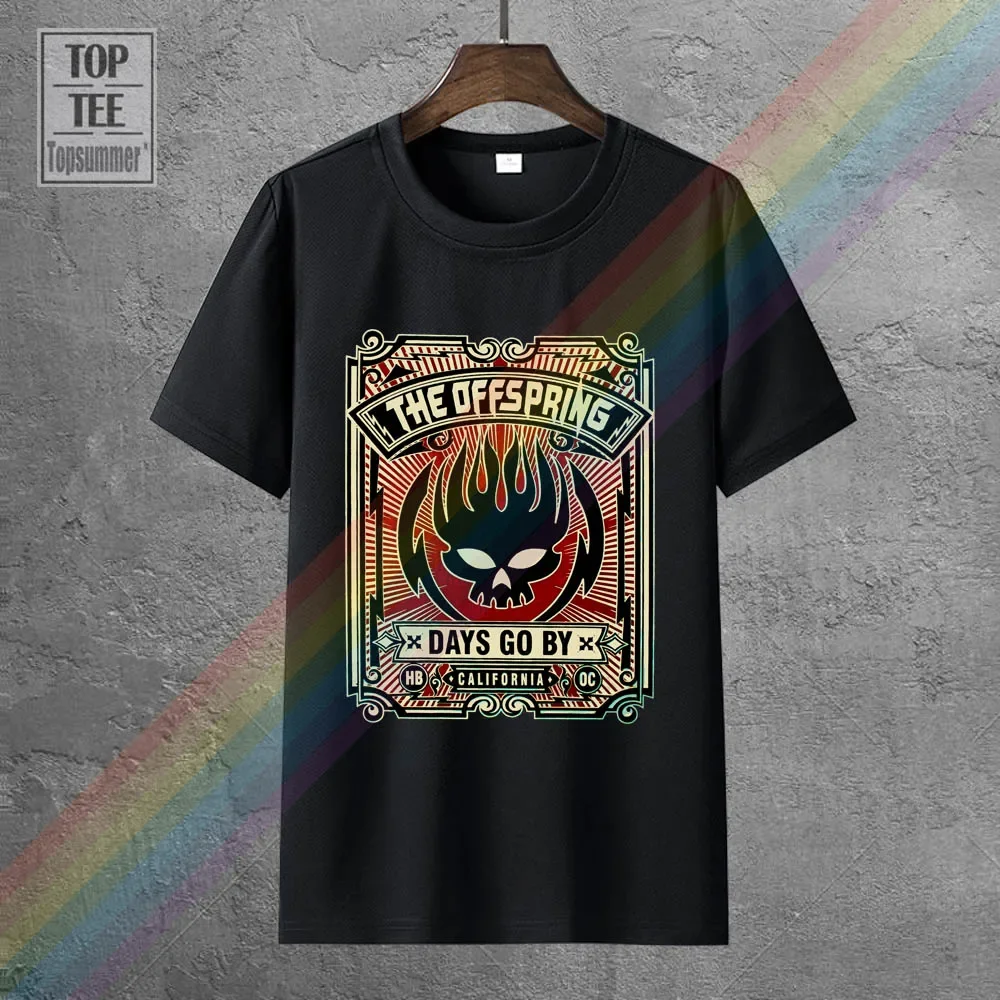 T Shirt Short Sleeve Brand Rock Metal Punk Band The Offspring Days Go By Men' S Women' S Unisex T Shirt