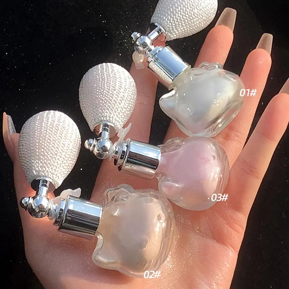 Glänzendes Glitzer-Körperpuder Highlighter Diamant Hochglanz-Glitzer Körperbronzer Highlighter-Puder Gesichtskontur Funkelndes Make-up – Detail 14